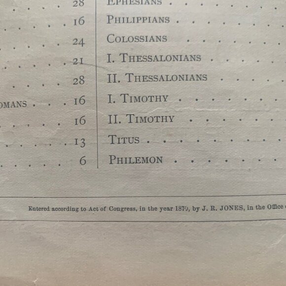 Family Bible Year Printed 1880’s by The National Publishing Co AS IS - Picture 8 of 16
